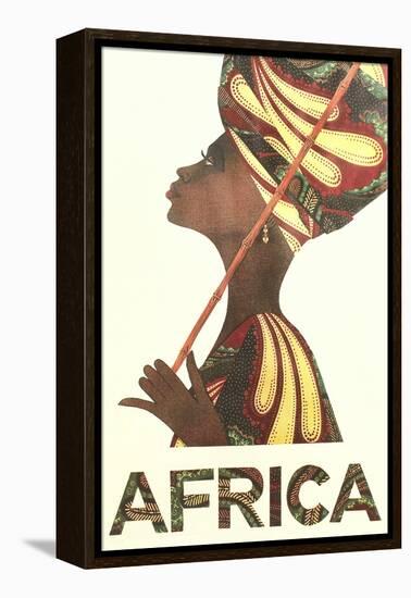Africa Travel Poster-null-Framed Stretched Canvas