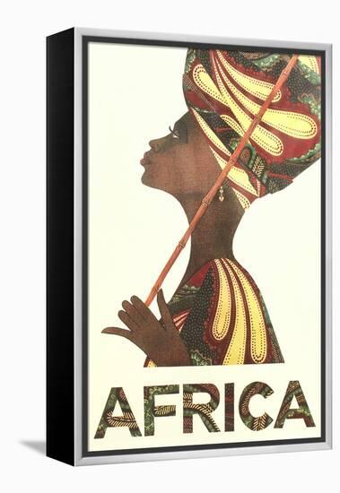 Africa Travel Poster-null-Framed Stretched Canvas