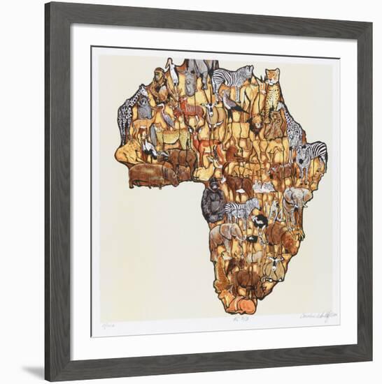 Africa-Caroline Schultz-Framed Collectable Print