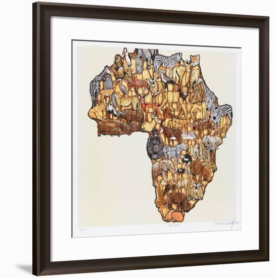 Africa-Caroline Schultz-Framed Collectable Print