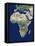 Africa-PLANETOBSERVER-Framed Premier Image Canvas