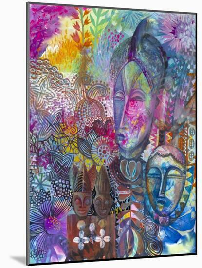 Africa-Oxana Zaika-Mounted Giclee Print