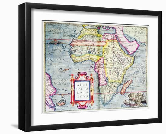 Africae Tabvla Nova, 1570-Abraham Ortelius-Framed Giclee Print