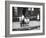 African American Children Posing on a Sidewalk in the Slums of Chicago-Gordon Coster-Framed Photographic Print