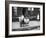 African American Children Posing on a Sidewalk in the Slums of Chicago-Gordon Coster-Framed Photographic Print