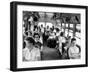 African American Citizens Sitting in the Rear of the Bus in Compliance with Florida Segregation Law-Stan Wayman-Framed Photographic Print