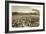 African-American Field-Hands Picking Cotton in the Deep South, c.1890-null-Framed Giclee Print