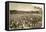 African-American Field-Hands Picking Cotton in the Deep South, c.1890-null-Framed Premier Image Canvas