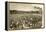 African-American Field-Hands Picking Cotton in the Deep South, c.1890-null-Framed Premier Image Canvas