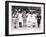 African American First Graders Learn to Brush their Teeth in School, 1910-null-Framed Photo