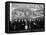 African American Flood Victims Lined Up to Get Food and Clothing From Red Cross Relief Station-Margaret Bourke-White-Framed Premier Image Canvas