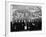 African American Flood Victims Lined Up to Get Food and Clothing From Red Cross Relief Station-Margaret Bourke-White-Framed Premium Photographic Print