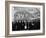 African American Flood Victims Lined Up to Get Food and Clothing From Red Cross Relief Station-Margaret Bourke-White-Framed Photographic Print