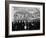 African American Flood Victims Lined Up to Get Food and Clothing From Red Cross Relief Station-Margaret Bourke-White-Framed Photographic Print