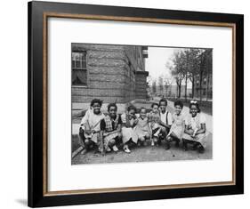 African American Girls Posing on the South Side of Chicago-Gordon Coster-Framed Photographic Print