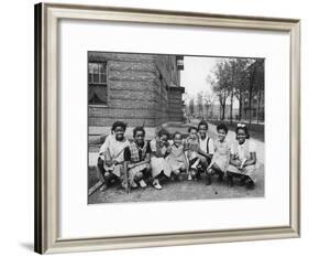 African American Girls Posing on the South Side of Chicago-Gordon Coster-Framed Photographic Print