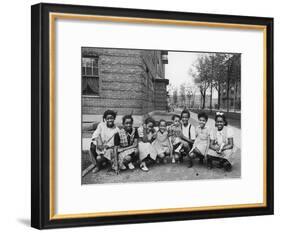 African American Girls Posing on the South Side of Chicago-Gordon Coster-Framed Photographic Print