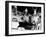 African American Jeer Police During the 1965 Watts Riots-null-Framed Photo