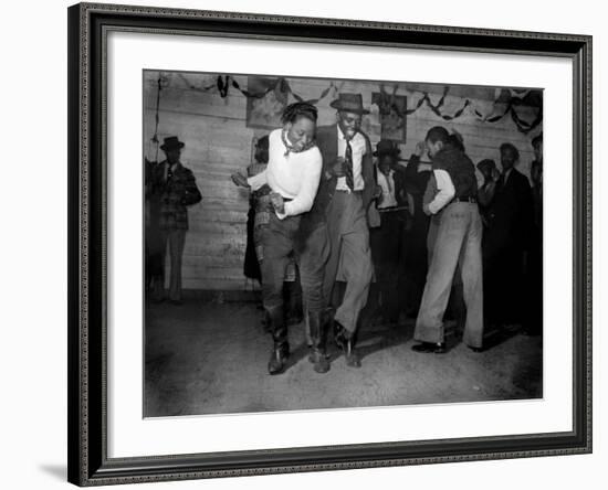 African American Juke Joint, Clarksdale, Mississippi, 1939-null-Framed Photo