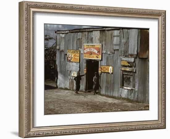 African American Juke Joint-Marion Post Wolcott-Framed Photo