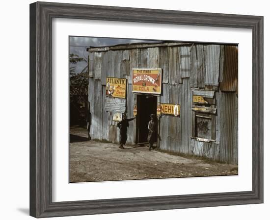 African American Juke Joint-Marion Post Wolcott-Framed Photo