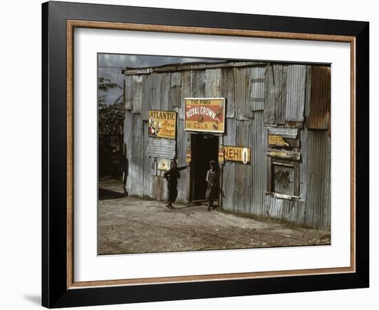 African American Juke Joint-Marion Post Wolcott-Framed Photo