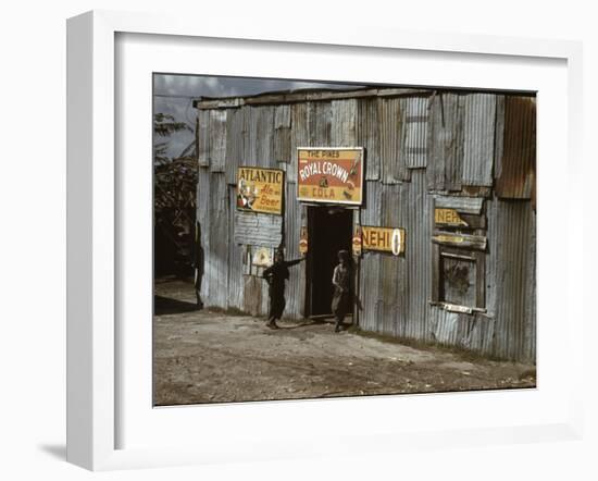 African American Juke Joint-Marion Post Wolcott-Framed Photo