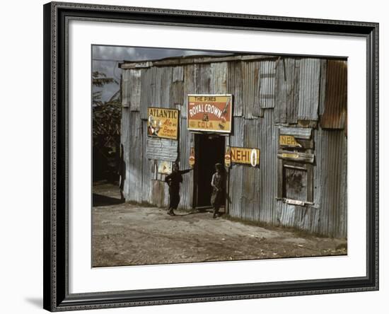 African American Juke Joint-Marion Post Wolcott-Framed Photo