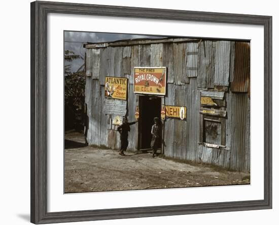 African American Juke Joint-Marion Post Wolcott-Framed Photo