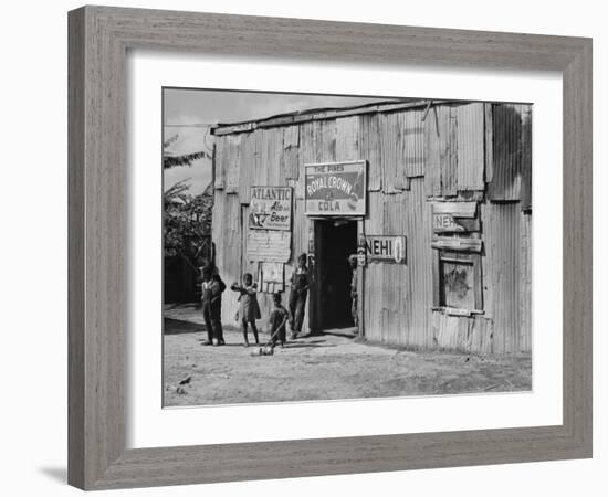 African American Juke Joint-Marion Post Wolcott-Framed Photo