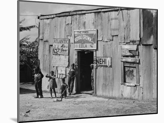 African American Juke Joint-Marion Post Wolcott-Mounted Photo