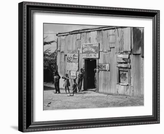 African American Juke Joint-Marion Post Wolcott-Framed Photo