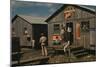 African American Juke Joint-null-Mounted Art Print