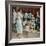 African American Ondria Thornton Window Shopping W. Her Granddaughter Ondria Tanner-null-Framed Photographic Print