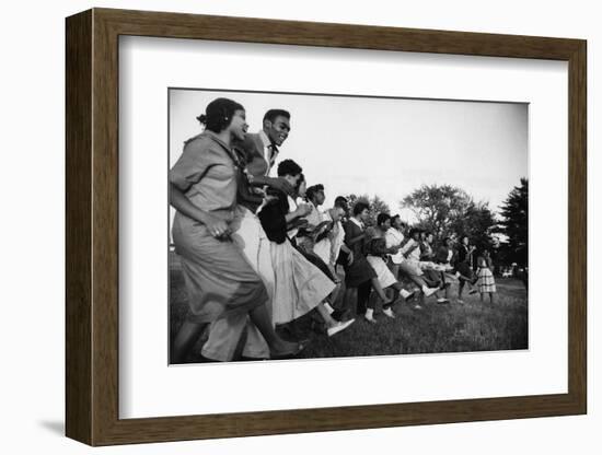 African American Students Dancing Together-Grey Villet-Framed Photographic Print