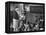 African-American Teacher and Children in Segregated School Classroom-null-Framed Premier Image Canvas