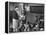 African-American Teacher and Children in Segregated School Classroom-null-Framed Premier Image Canvas