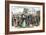 African-American Troops Mustered Out of the Union Army at Little Rock, Arkansas after the Civil War-null-Framed Giclee Print