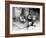 African American Women Sitting on the Porch of their Ramshackle House Watching their Children Play-Alfred Eisenstaedt-Framed Photographic Print