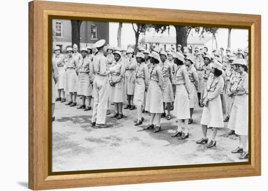 African Americans in the Women's Army Auxiliary Corps in 1941-null-Framed Stretched Canvas