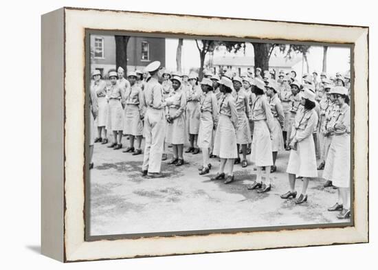 African Americans in the Women's Army Auxiliary Corps in 1941-null-Framed Stretched Canvas