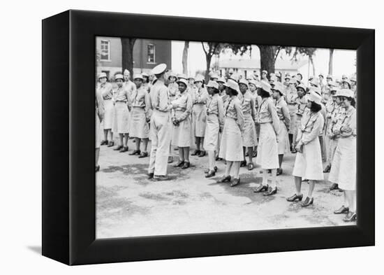 African Americans in the Women's Army Auxiliary Corps in 1941-null-Framed Stretched Canvas