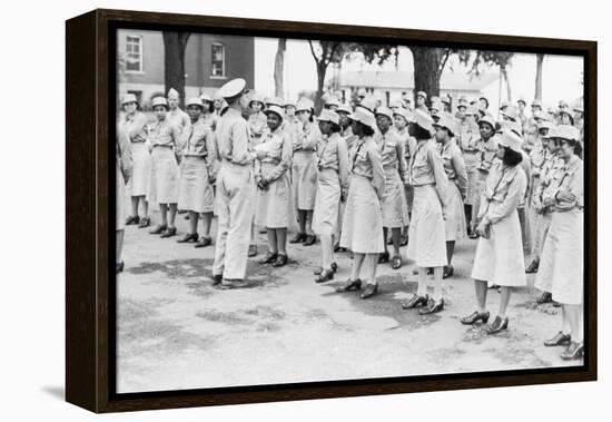 African Americans in the Women's Army Auxiliary Corps in 1941-null-Framed Stretched Canvas