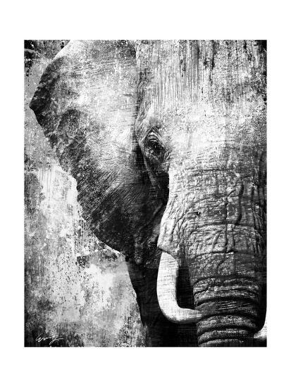 african animals i grey art print by eric yang art com