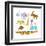 African Animals-Evgeniya Balala-Framed Art Print