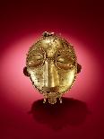 Asante Mask, from Ghana (Gold)-African-Giclee Print