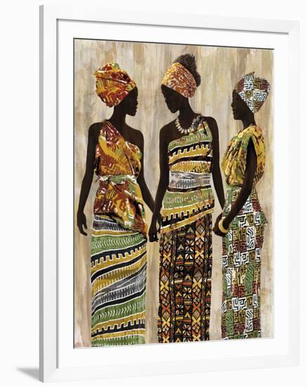 African Beauties-Mark Chandon-Framed Giclee Print