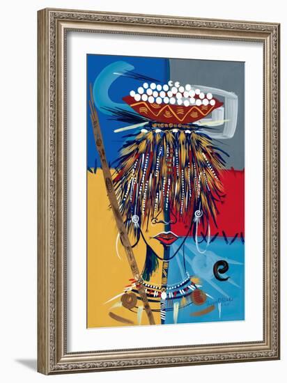 African Beauty 2, 2005-Oglafa Ebitari Perrin-Framed Giclee Print