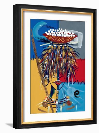 African Beauty 2, 2005-Oglafa Ebitari Perrin-Framed Giclee Print