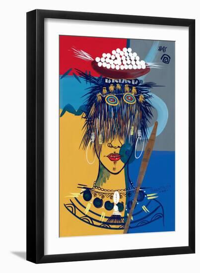 African Beauty 3, 2005-Oglafa Ebitari Perrin-Framed Giclee Print